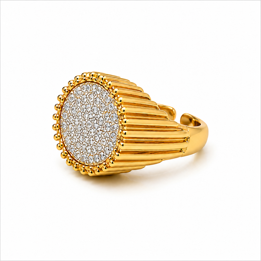 Pavé Dome Statement Ring