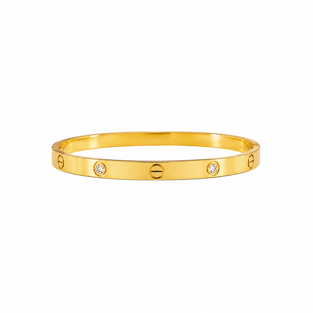 Zirconia Love Bangle