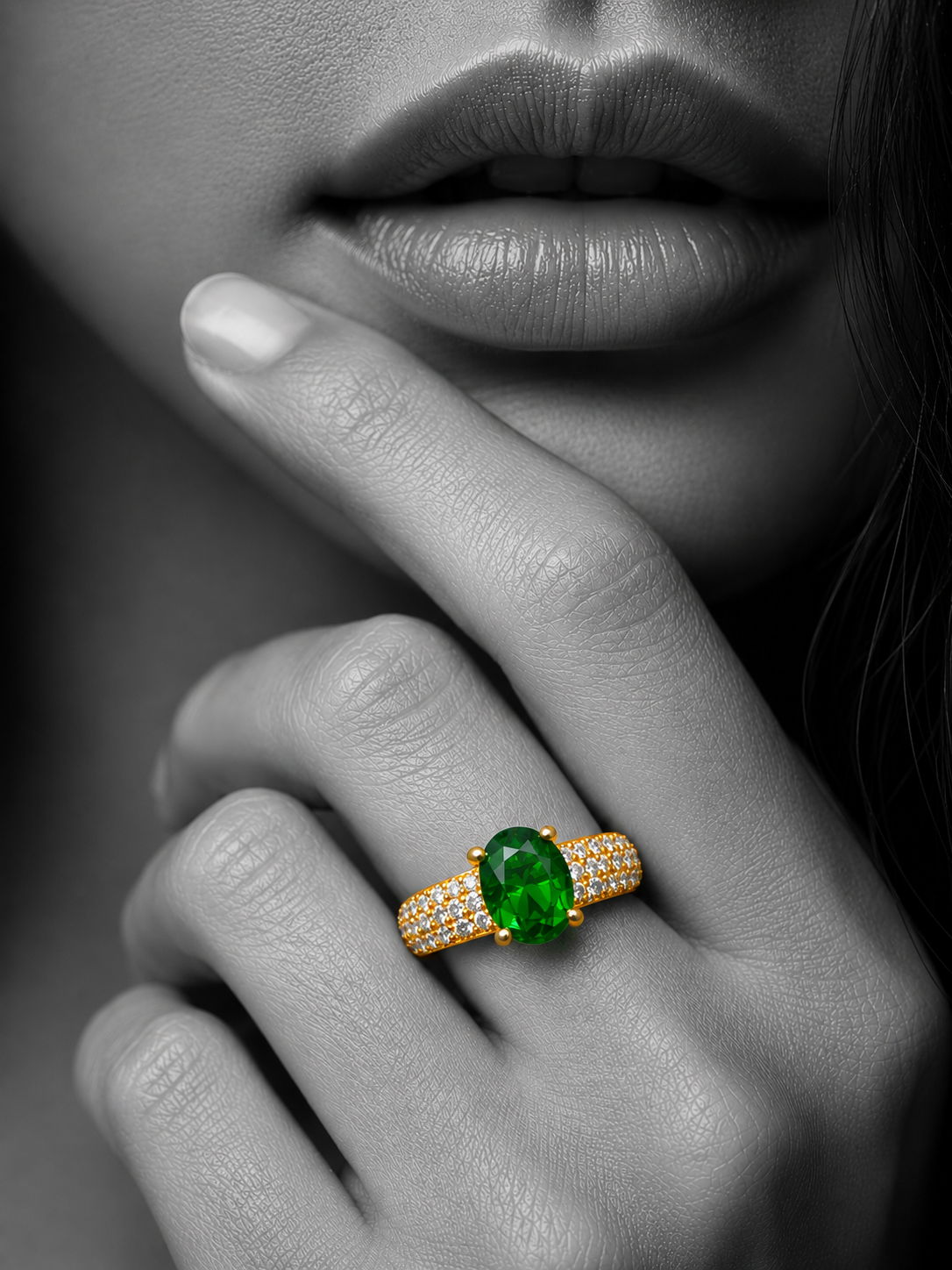 The Emerald Icon Ring