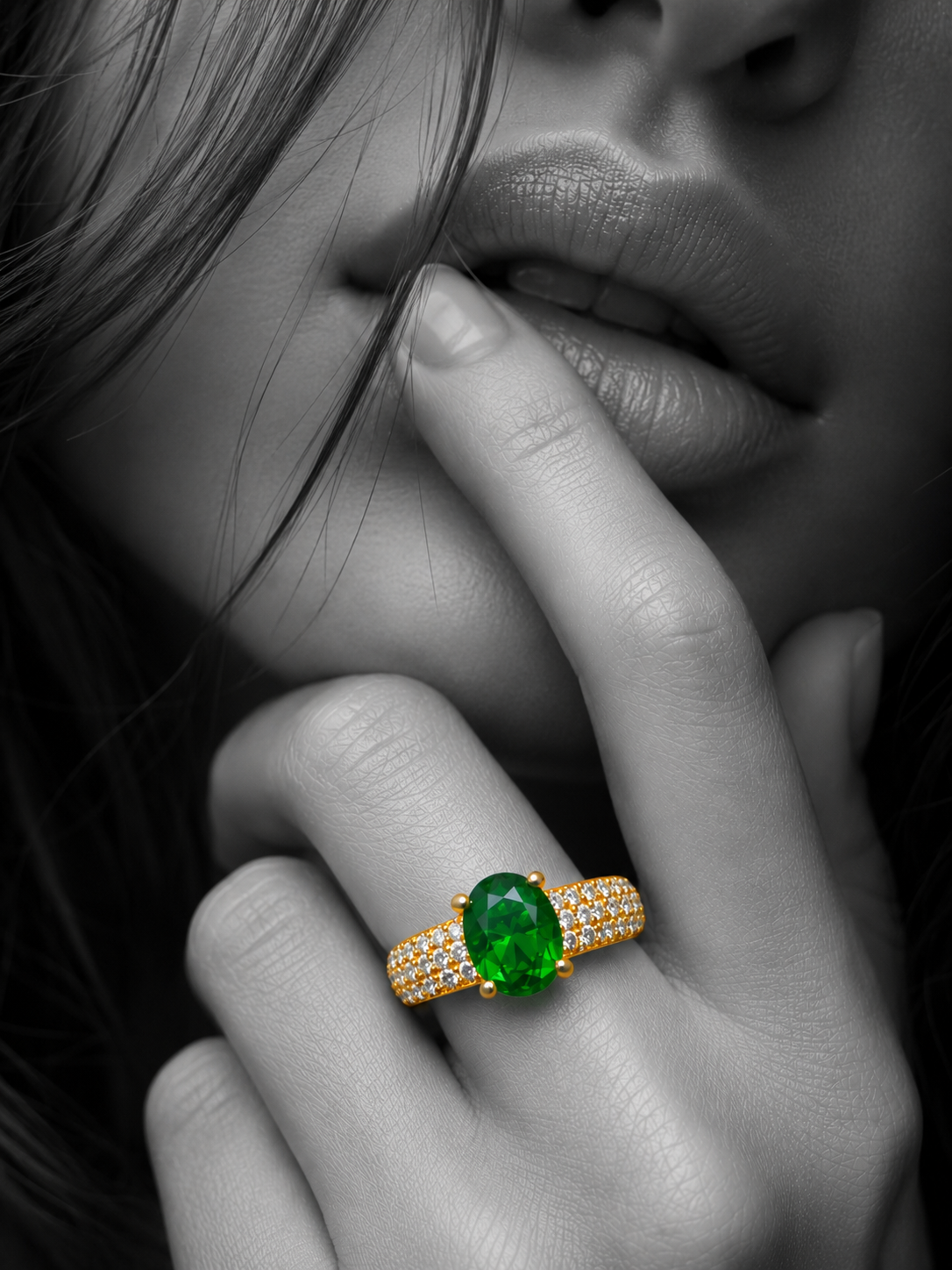 The Emerald Icon Ring