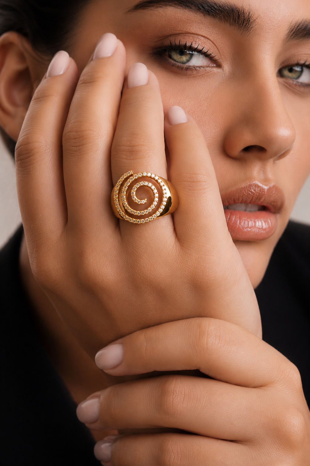 The Spiral Statement Ring