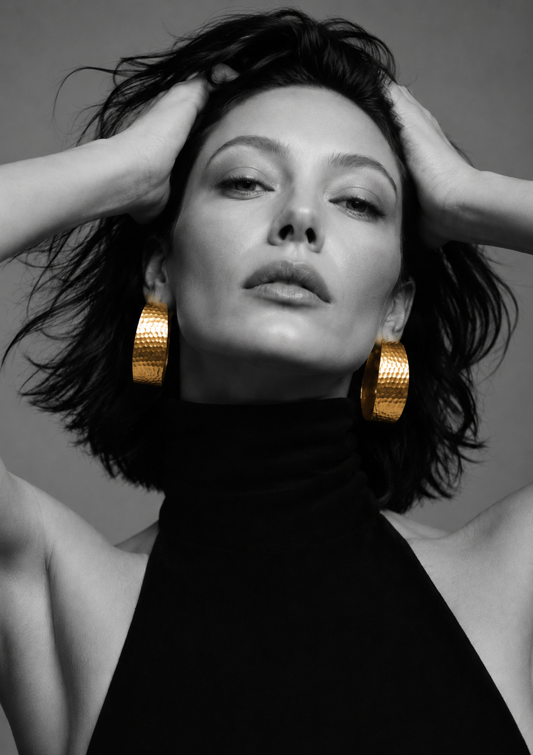 The Eclipse Textured Hoops