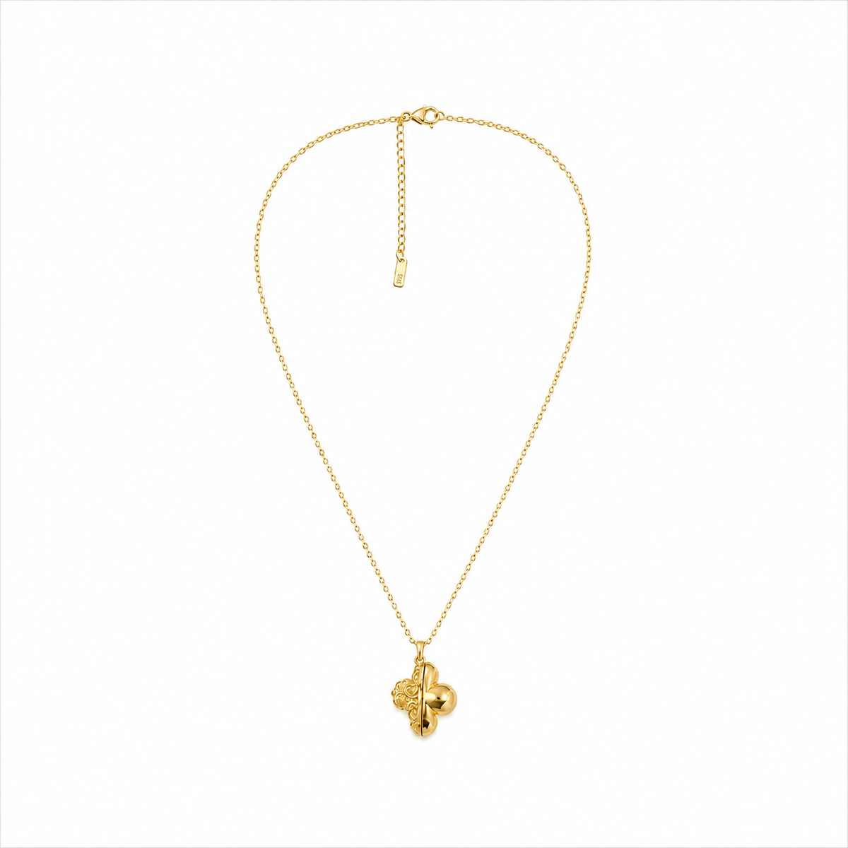 The Pink Heart Locket Necklace