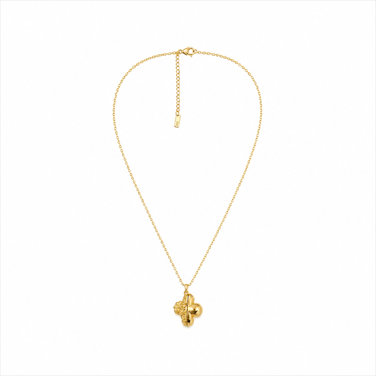 The Pink Heart Locket Necklace