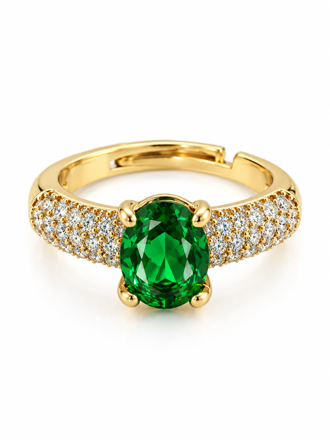 The Emerald Icon Ring