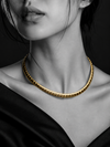 Zircons Liquid Collar Neckpiece