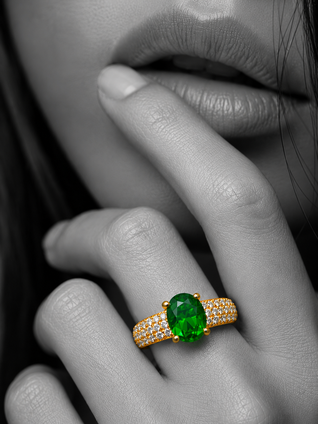 The Emerald Icon Ring