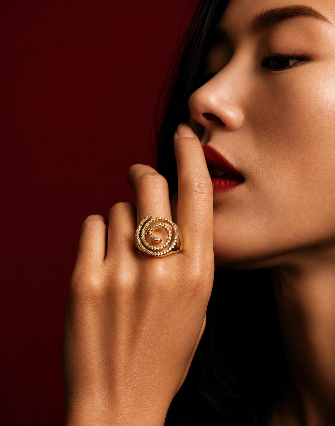 The Spiral Statement Ring