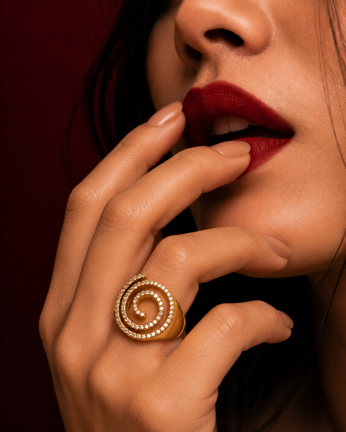 The Spiral Statement Ring