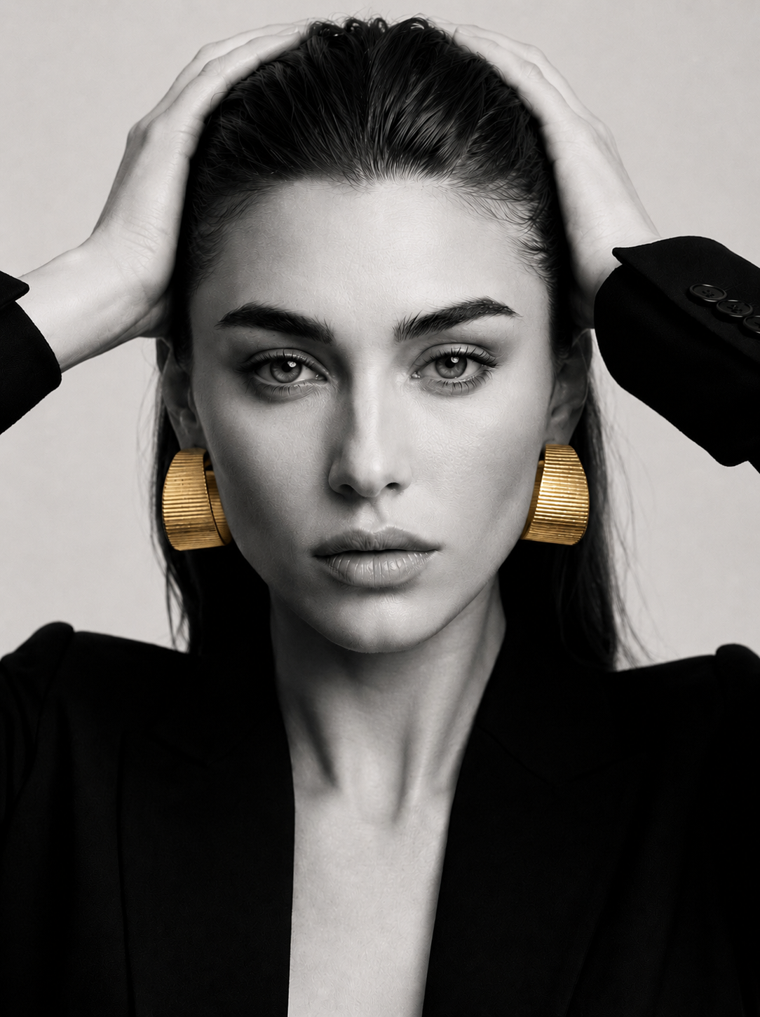 The Golden Hour Sculptural Hoops