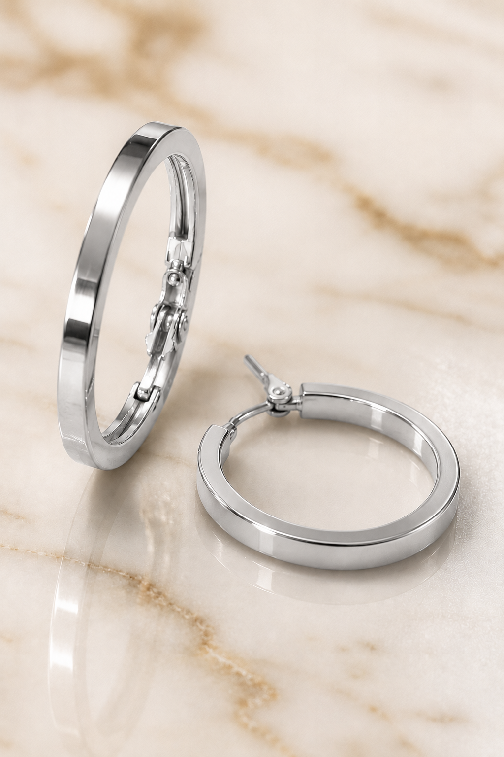 Classic Gold Hoop Earrings