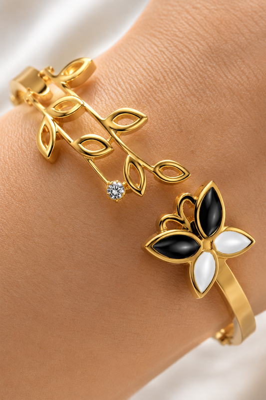 The Anti tarnish butterfly bracelets