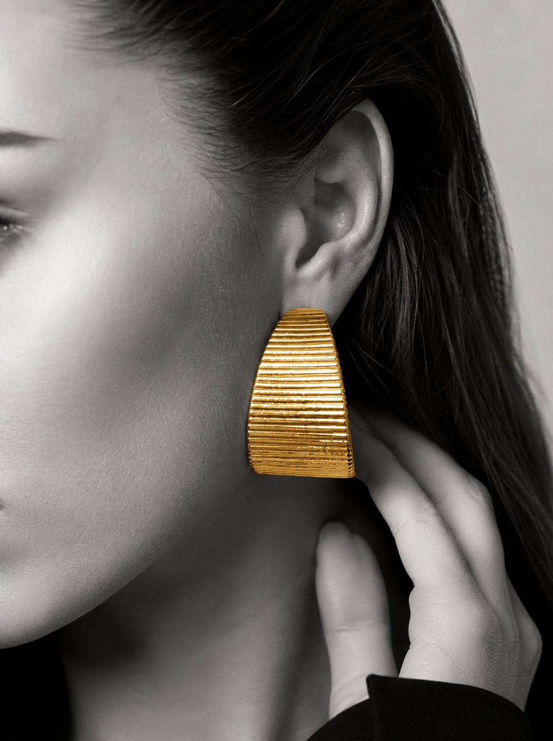 The Golden Hour Sculptural Hoops