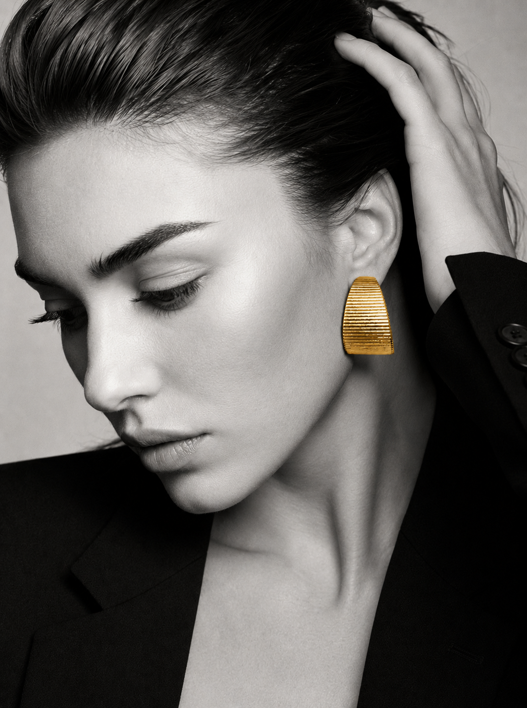 The Golden Hour Sculptural Hoops