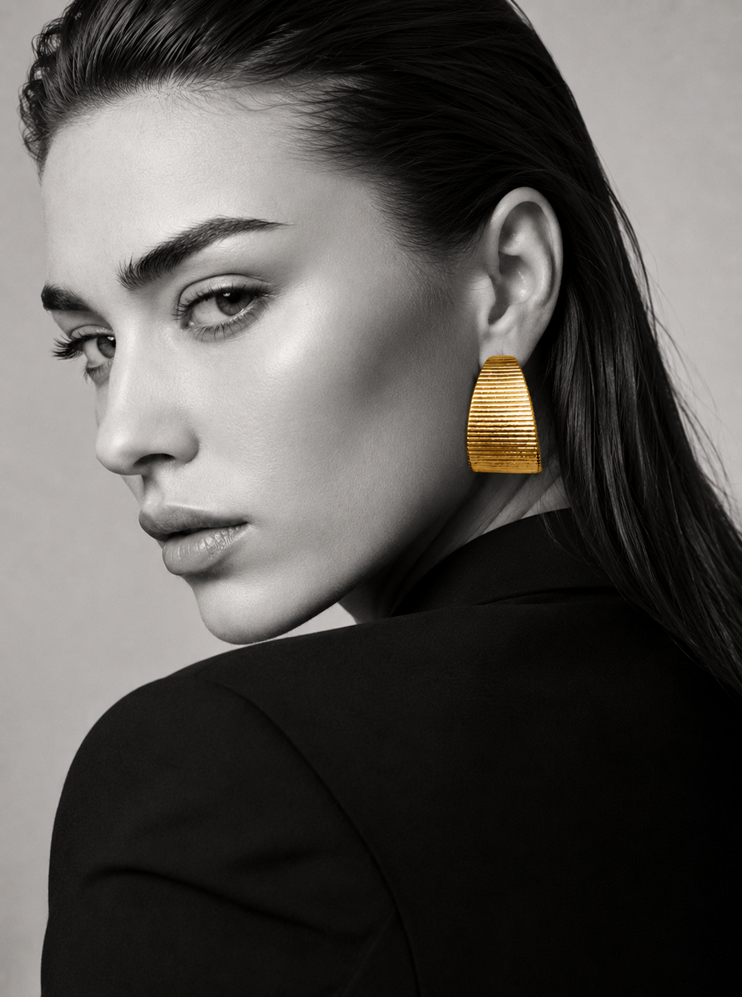 The Golden Hour Sculptural Hoops