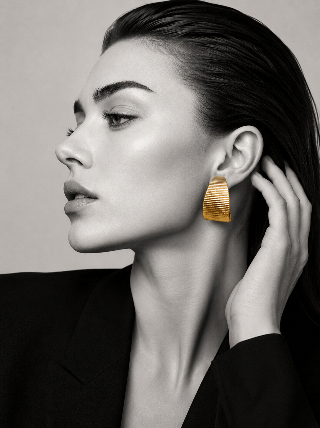 The Golden Hour Sculptural Hoops