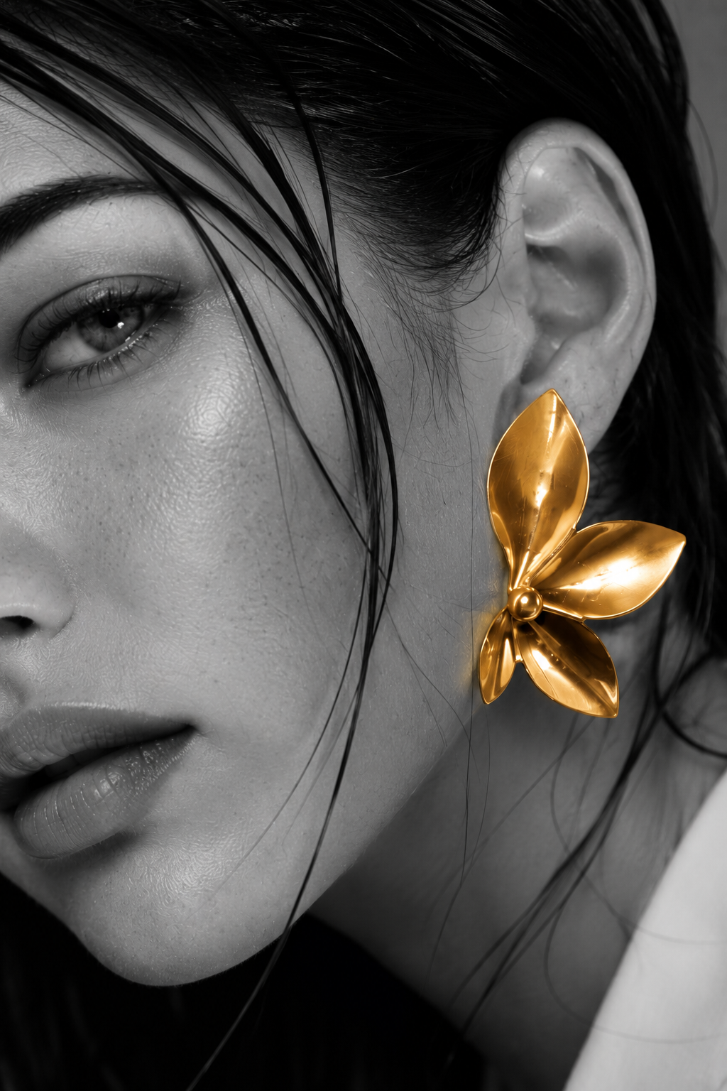 The Blossom Sculpted Studs