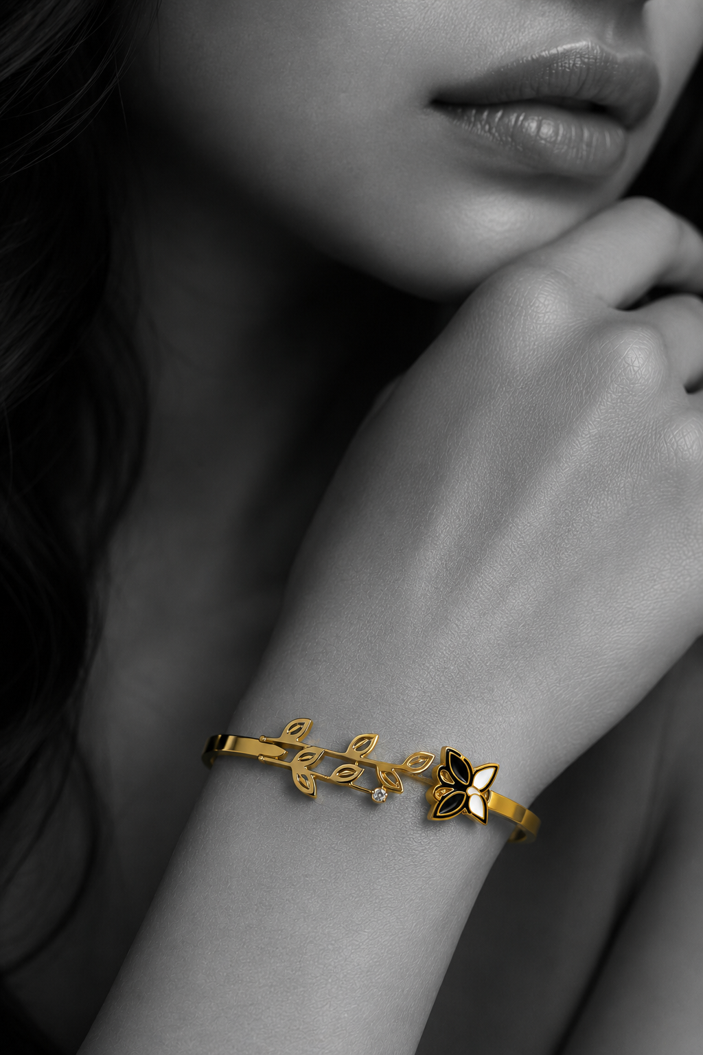 The Anti tarnish butterfly bracelets