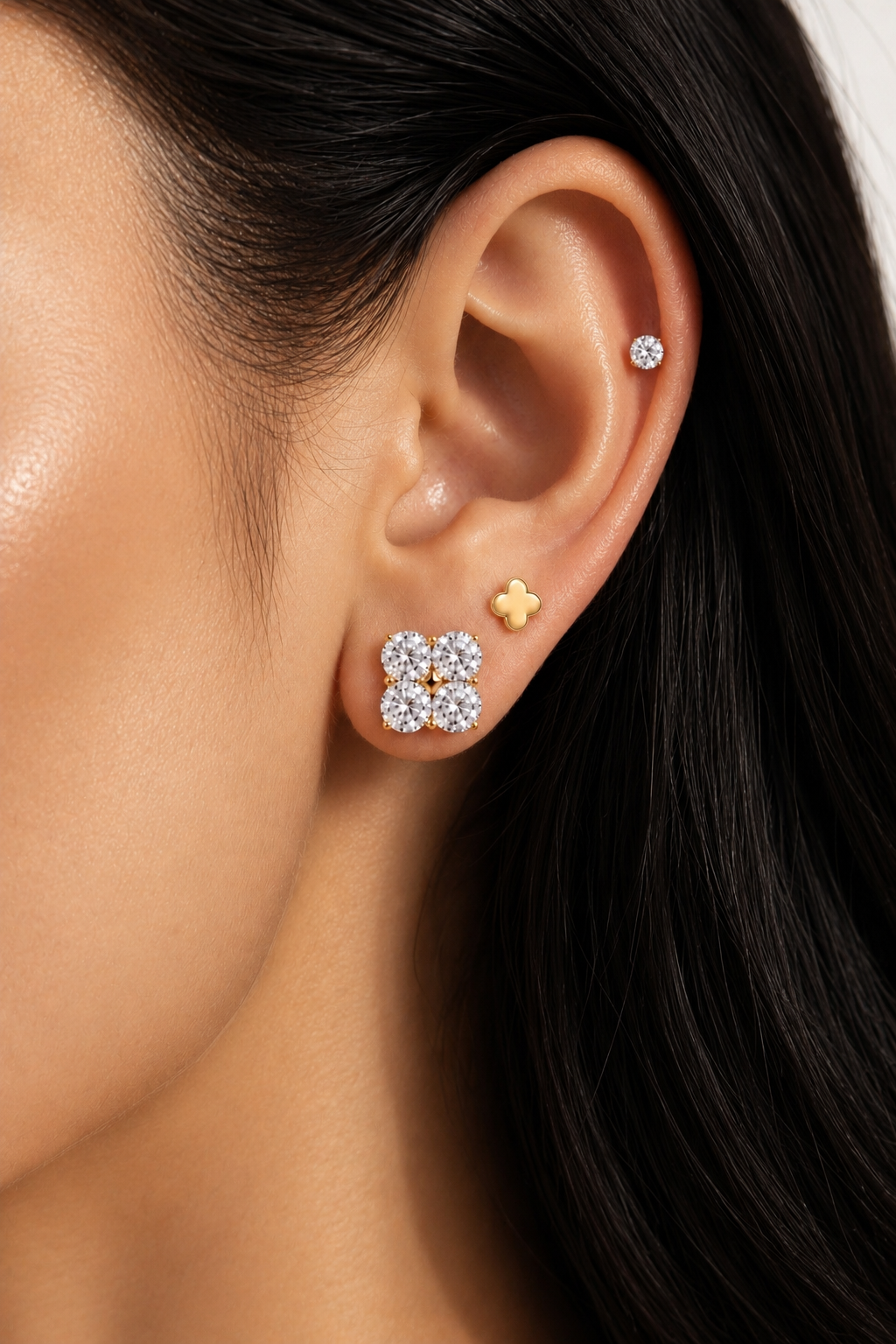 Clover statement Earrings Combo