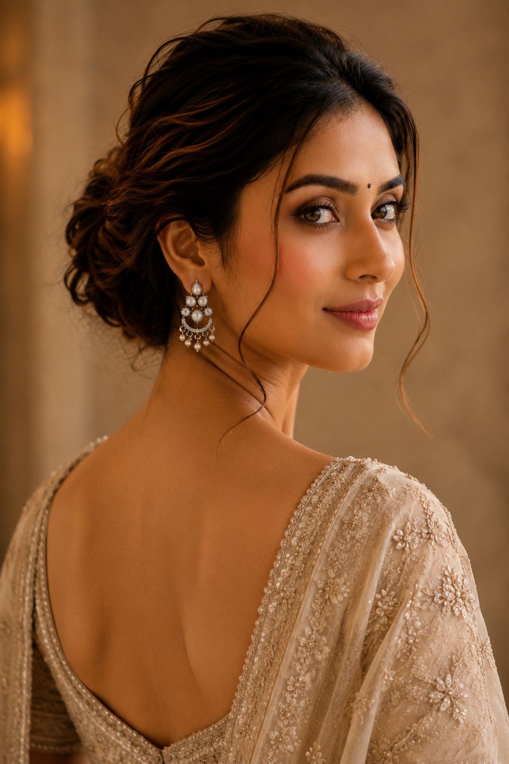 The Vintage Silver Chandbali Earrings