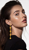 18K Gold-Plated Geometric Drop Earrings